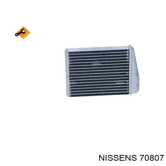 Comprar 70807 Nissens Radiador calefacción