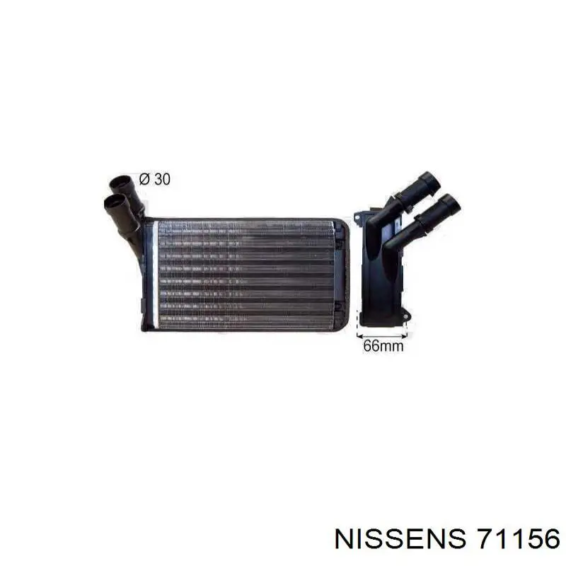 Comprar 71156 Nissens Radiador calefacción