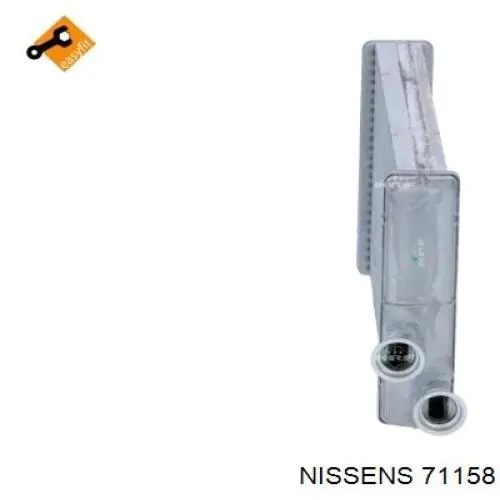 71158 Nissens radiador de calefacción