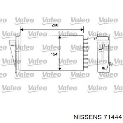 Radiador de calefacción Fiat Bravo 1 182