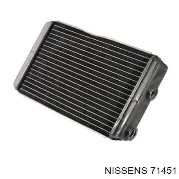 71451 Nissens radiador de calefacción