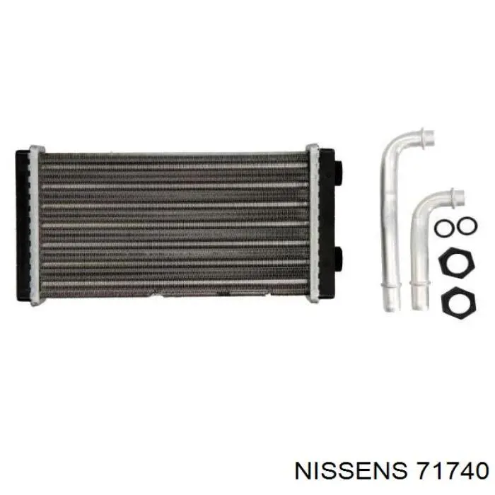 71740 Nissens Radiador interior