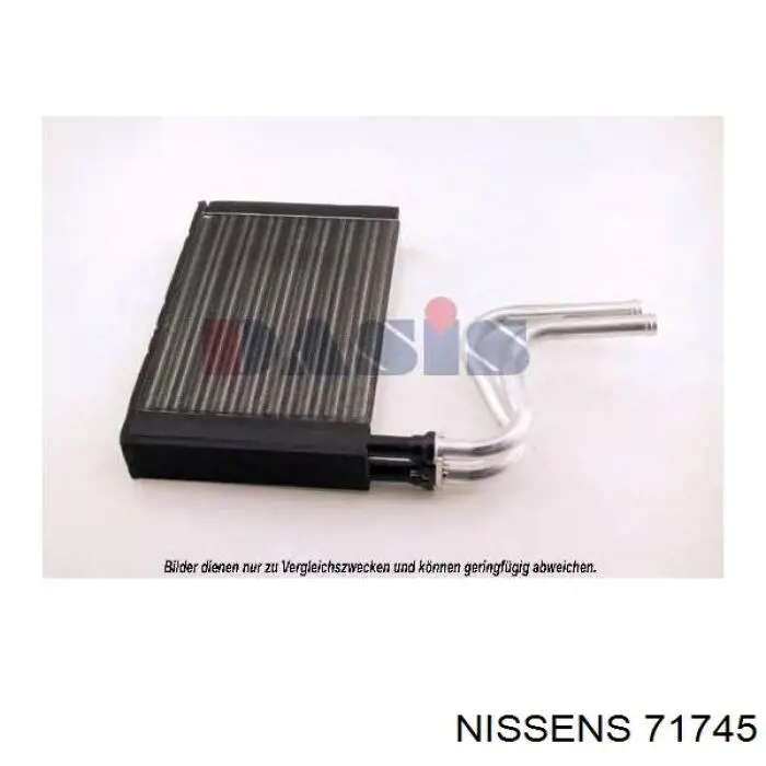 Comprar 71745 Nissens Radiador calefacción