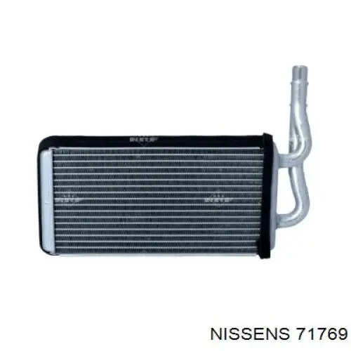 Radiador de calefacción Nissens 71769 precio, desde 54,75 EUR