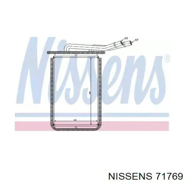Comprar 71769 Nissens Radiador calefacción