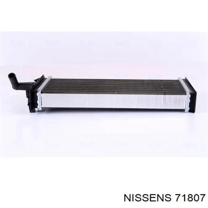 Radiador de calefacción NISSENS 71807