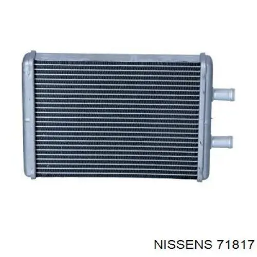 Radiador de calefacción Nissens 71817 precio, desde 58,53 EUR