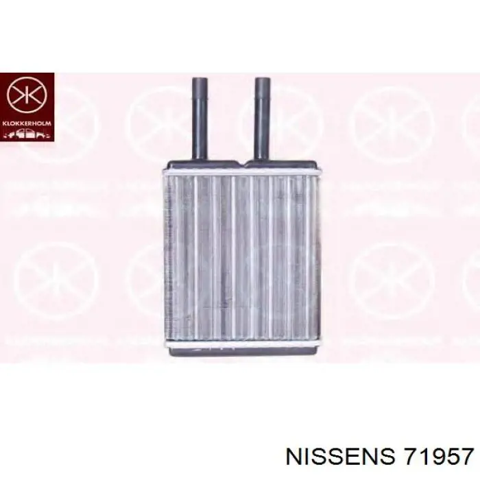 71957 Nissens Radiador interior