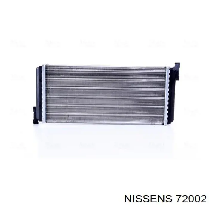 72002 Nissens radiador de calefacción