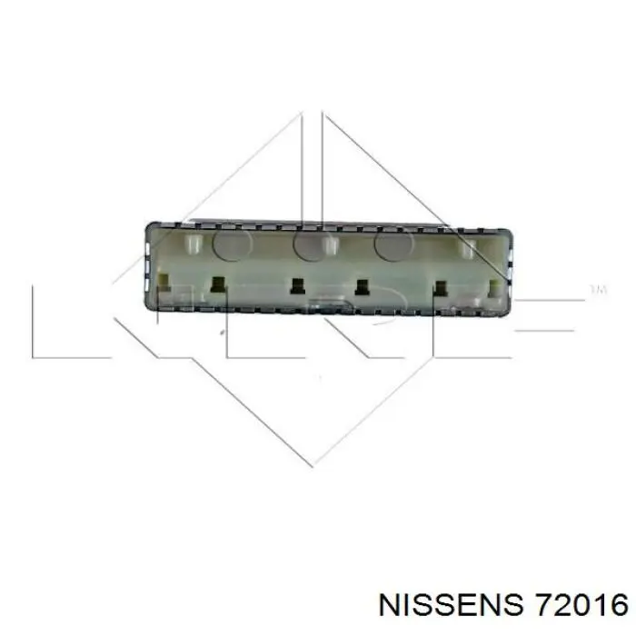 Radiador de calefacción Nissens 72016 precio, desde 44,15 EUR