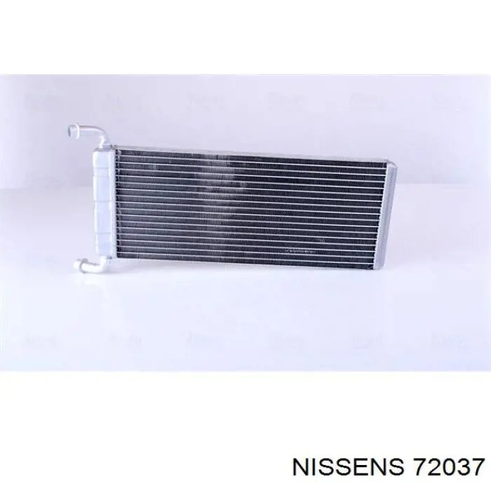 72037 Nissens radiador de calefacción