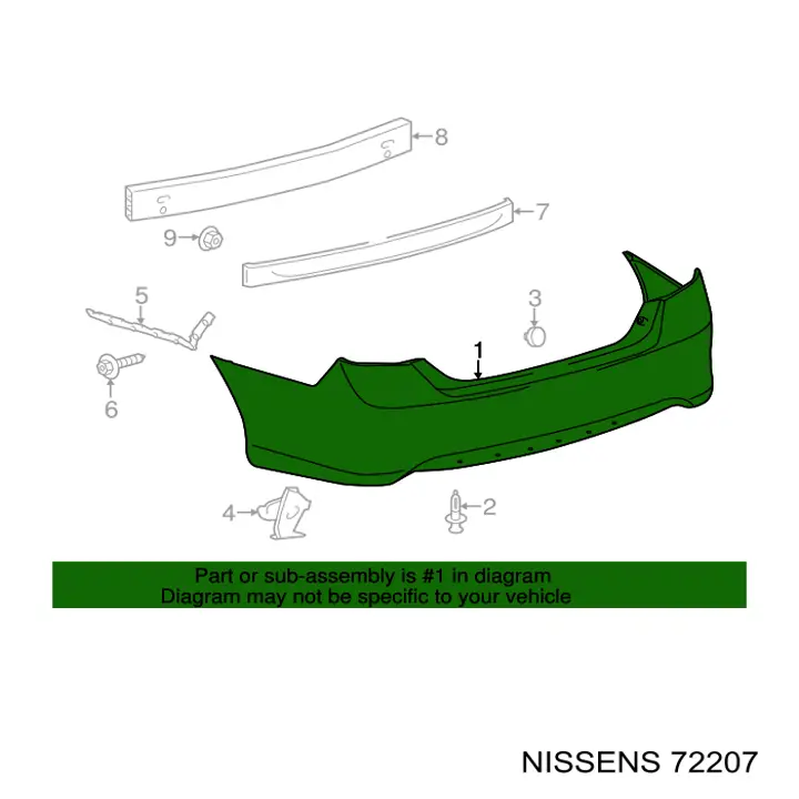 Radiador de calefacción Nissens 72207 precio, desde 57,08 EUR