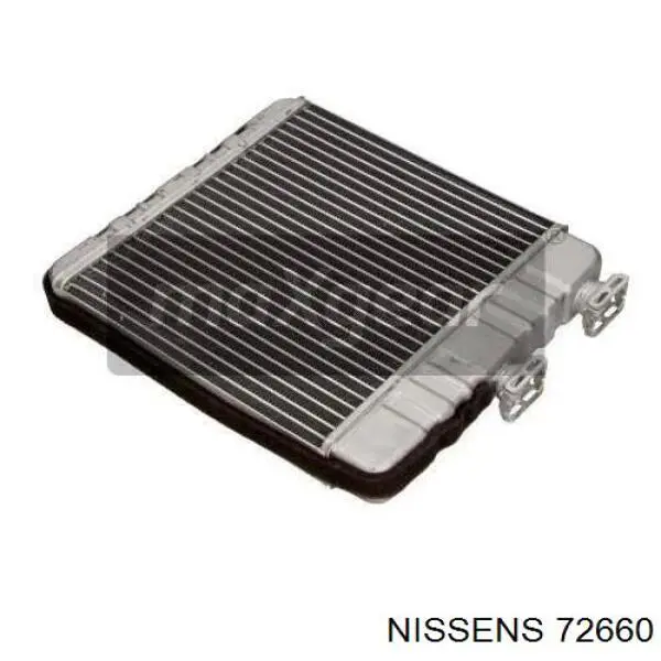 Radiador de calefacción NISSENS 72660