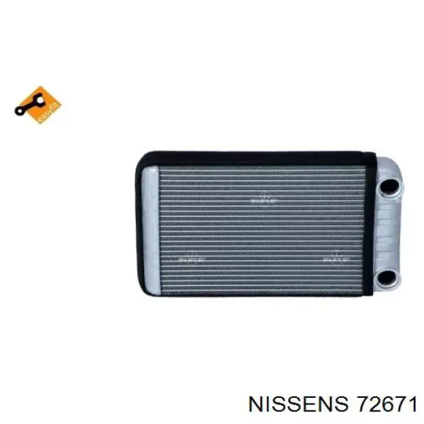 Comprar 72671 Nissens Radiador calefacción
