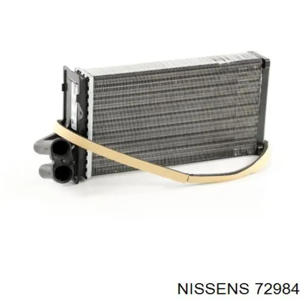 72984 Nissens radiador de calefacción