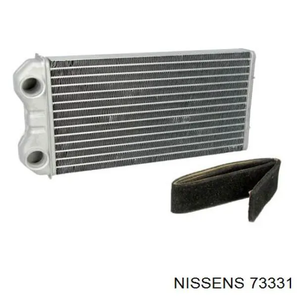 73331 Nissens radiador de calefacción