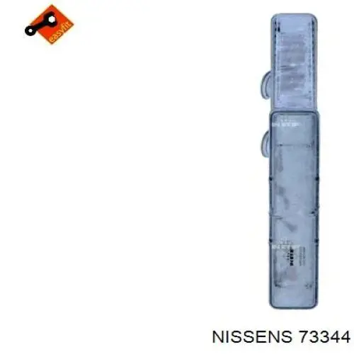 73344 Nissens radiador de calefacción