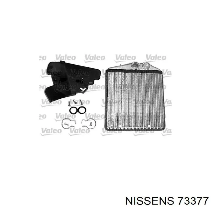 Radiador calefacción 73377 Nissens