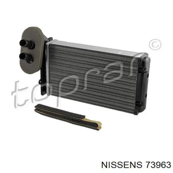 73963 Nissens radiador de calefacción