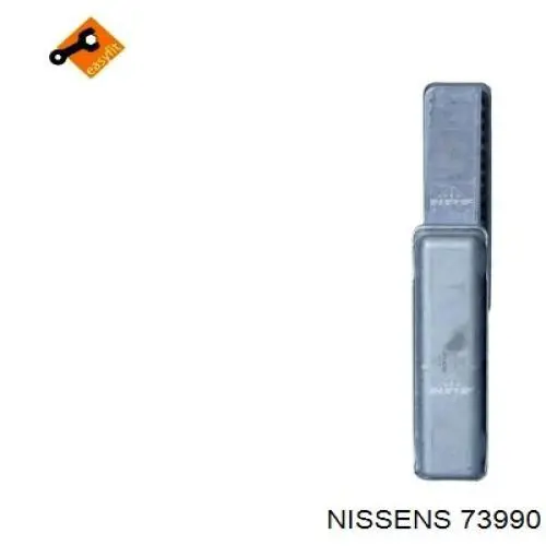 Comprar 73990 Nissens Radiador calefacción