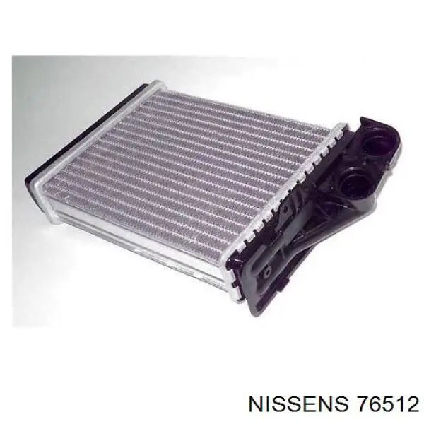 76512 Nissens radiador de calefacción