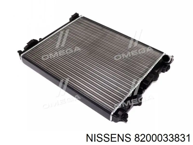 8200033831 Nissens radiador refrigeración del motor