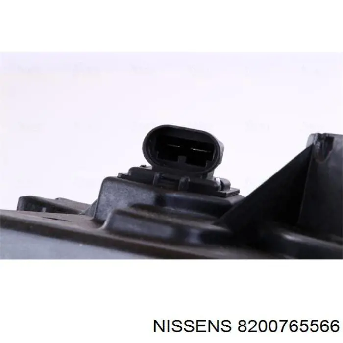 8200765566 Nissens difusor de radiador, ventilador de refrigeración, condensador del aire acondicionado, completo con motor y rodete