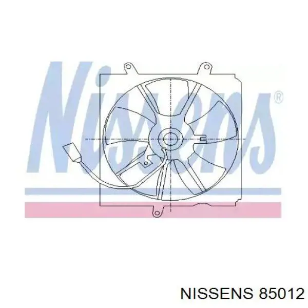 Comprar 85012 Nissens Ventilador de radiador
