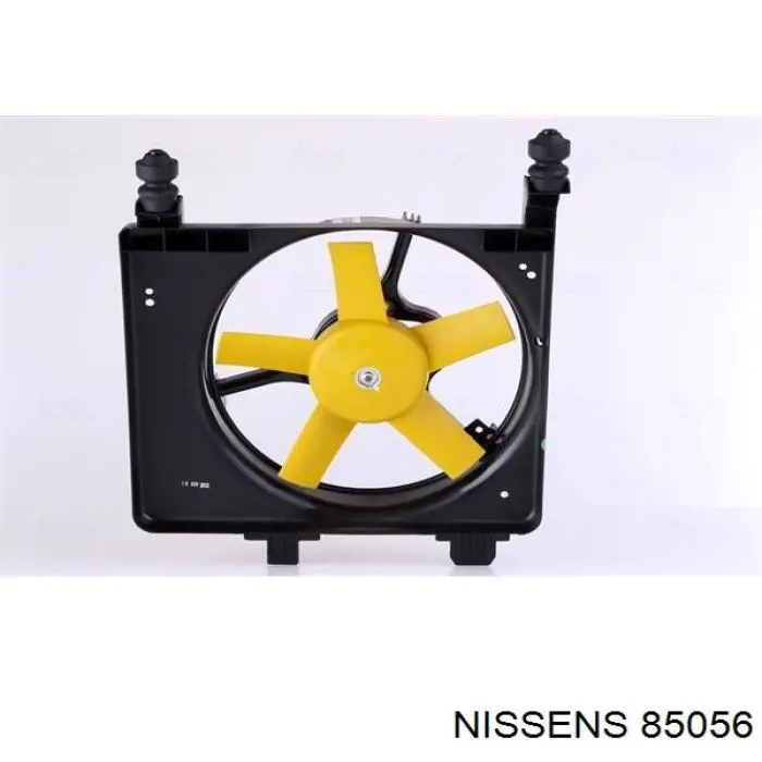 85056 Nissens difusor de radiador, ventilador de refrigeración, condensador del aire acondicionado, completo con motor y rodete