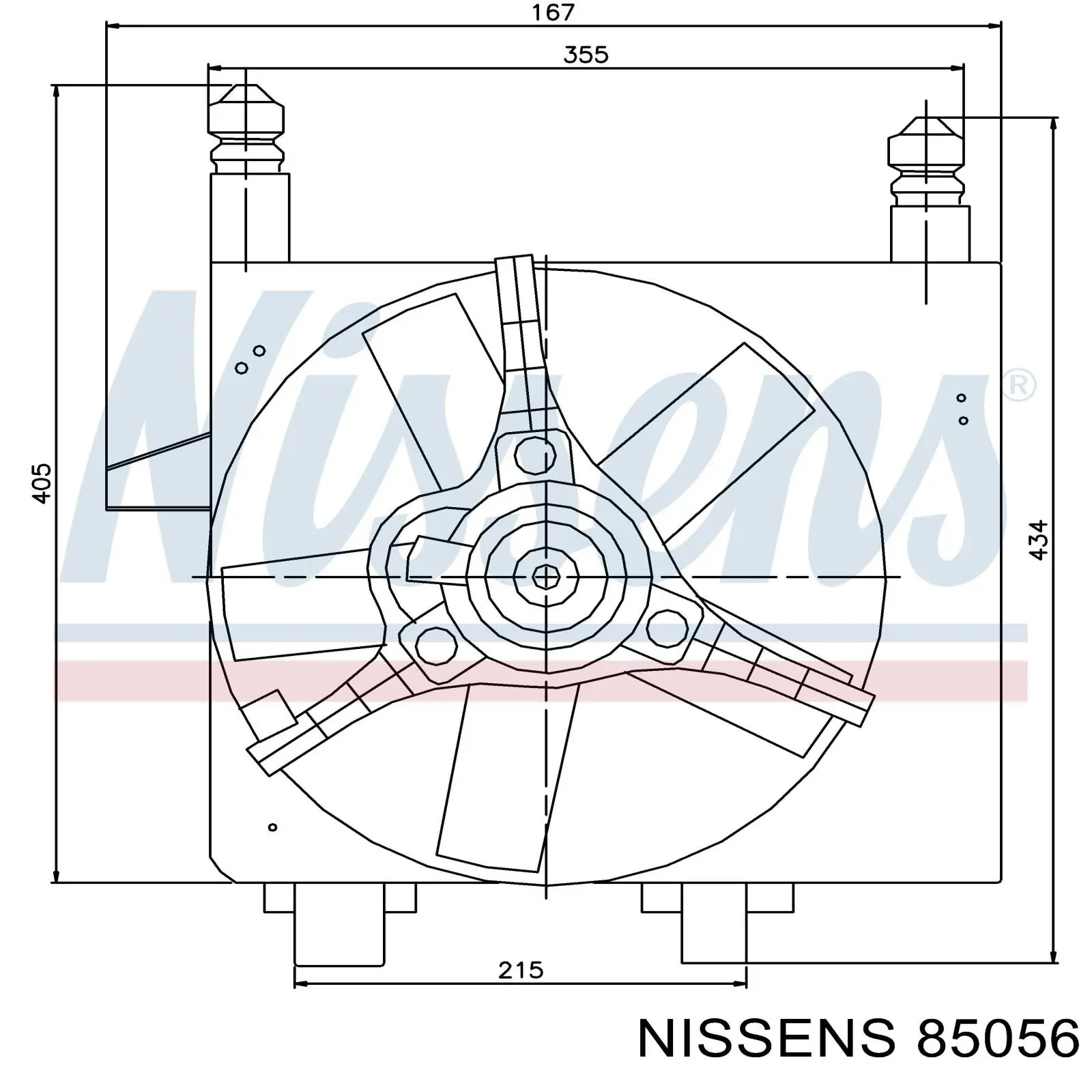 Ventilador, refrigeración motor Ford 96FB8C607AJ precio, desde 53,72 EUR
