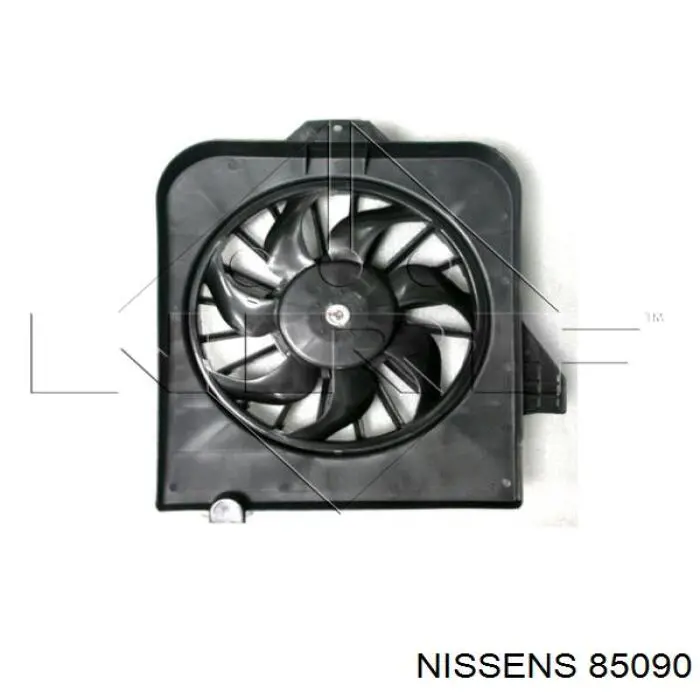 Comprar 85090 Nissens Ventilador de refrigeración completo derecho (motor y hélice)