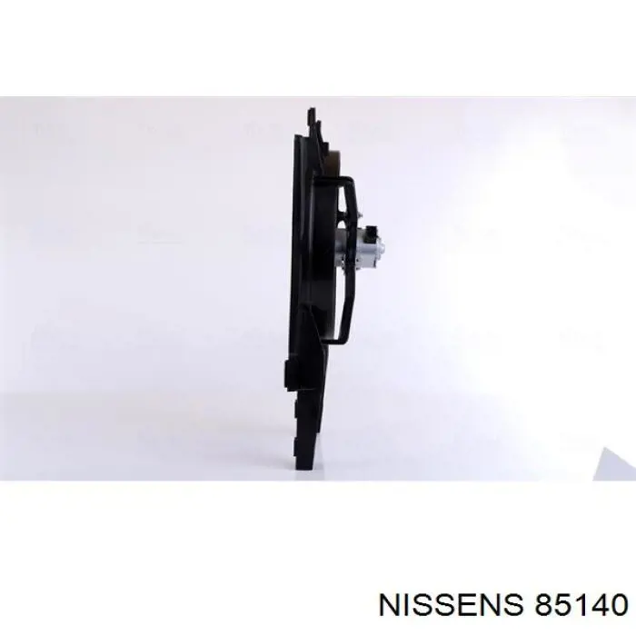 85140 Nissens difusor de radiador, ventilador de refrigeración, condensador del aire acondicionado, completo con motor y rodete