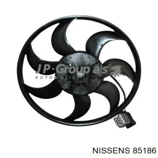 Ventilador de radiador 85186 Nissens