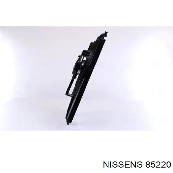 85220 Nissens difusor de radiador, ventilador de refrigeración, condensador del aire acondicionado, completo con motor y rodete