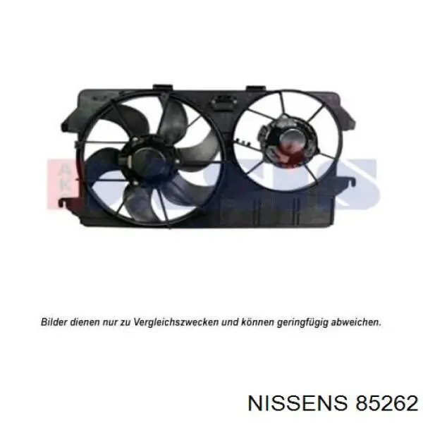 Ventilador, refrigeración motor Nissens 85262 precio, desde 59,53 EUR