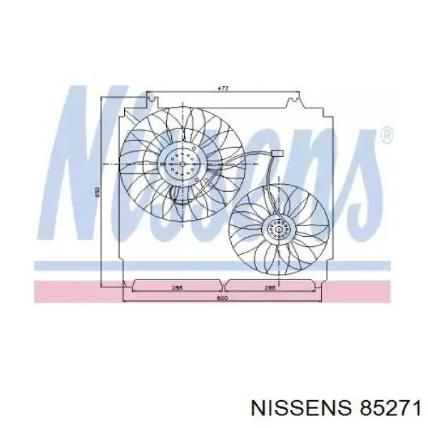 Comprar 977313E600 Hyundai/Kia Ventilador del motor