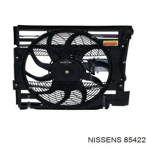 85422 Nissens difusor de radiador, aire acondicionado, completo con motor y rodete