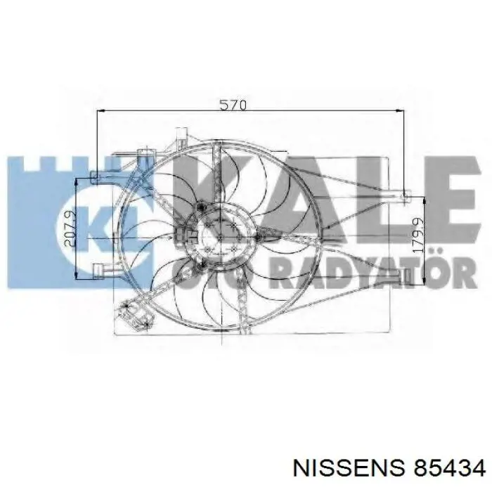 Ventilador, refrigeración motor Fiat/Alfa/Lancia 46848916 precio, desde 93,11 EUR