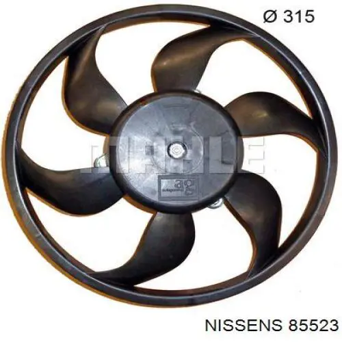 Ventilador, refrigeración motor Nissens 85523 precio, desde 190,04 EUR