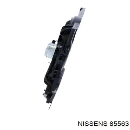 85563 Nissens difusor de radiador, ventilador de refrigeración, condensador del aire acondicionado, completo con motor y rodete