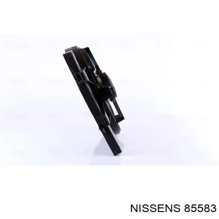 85583 Nissens difusor de radiador, ventilador de refrigeración, condensador del aire acondicionado, completo con motor y rodete