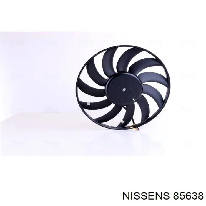 85638 Nissens Ventilador izquierdo del radiador de refrigeración