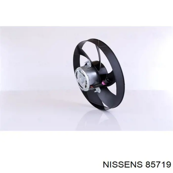 85719 Nissens ventilador (rodete +motor refrigeración del motor con electromotor completo)