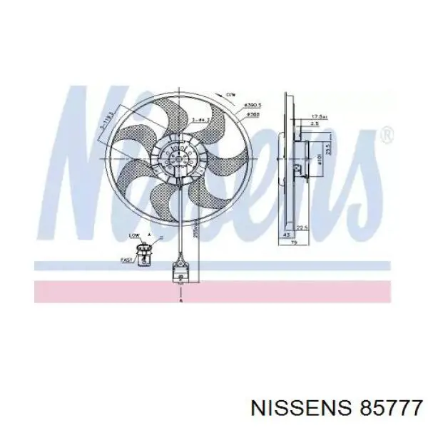 Comprar 13128831 Opel Ventilador del motor