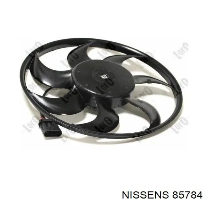 85784 Nissens ventilador (rodete +motor refrigeración del motor con electromotor completo)