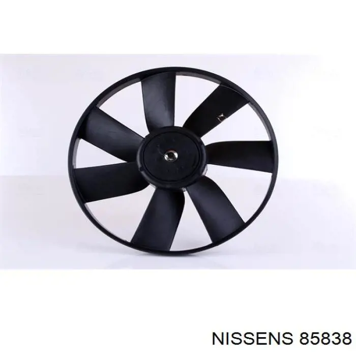 85838 Nissens rodete ventilador, refrigeración de motor