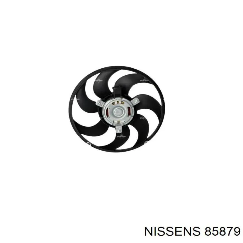 85879 Nissens ventilador (rodete +motor refrigeración del motor con electromotor completo)