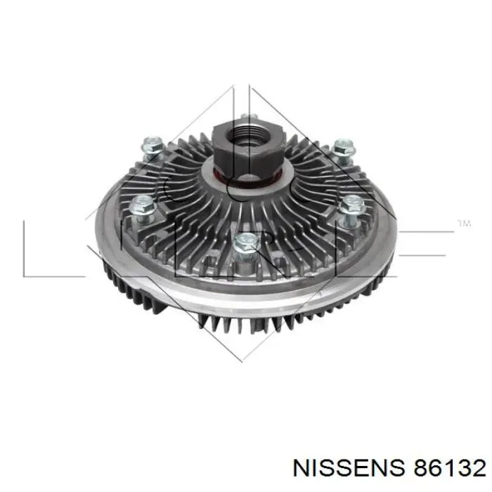 86132 Nissens embrague, ventilador del radiador