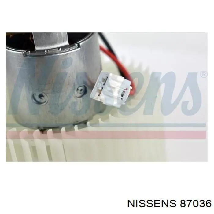 87036 Nissens motor eléctrico, ventilador habitáculo