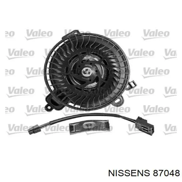 Ventilador habitáculo 87048 Nissens